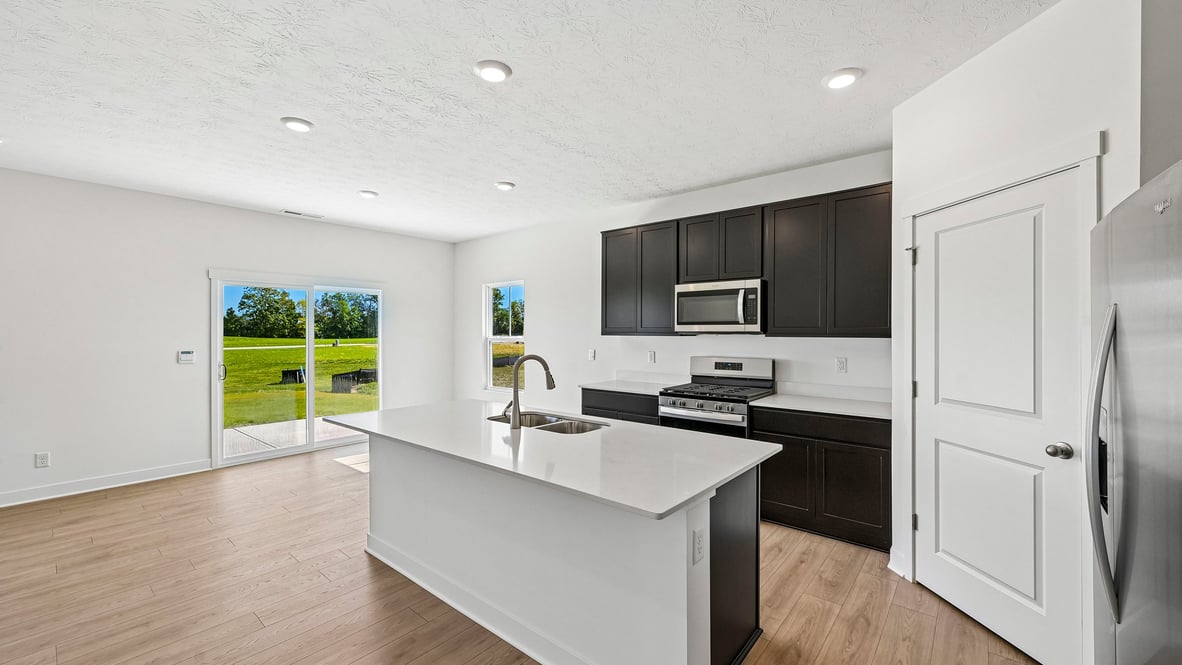 kitchen and dining