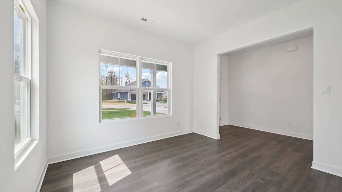 den adjacent to entry