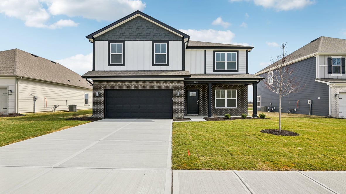 two-story home in bakers pointe