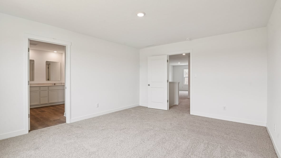 primary bedroom with ensuite