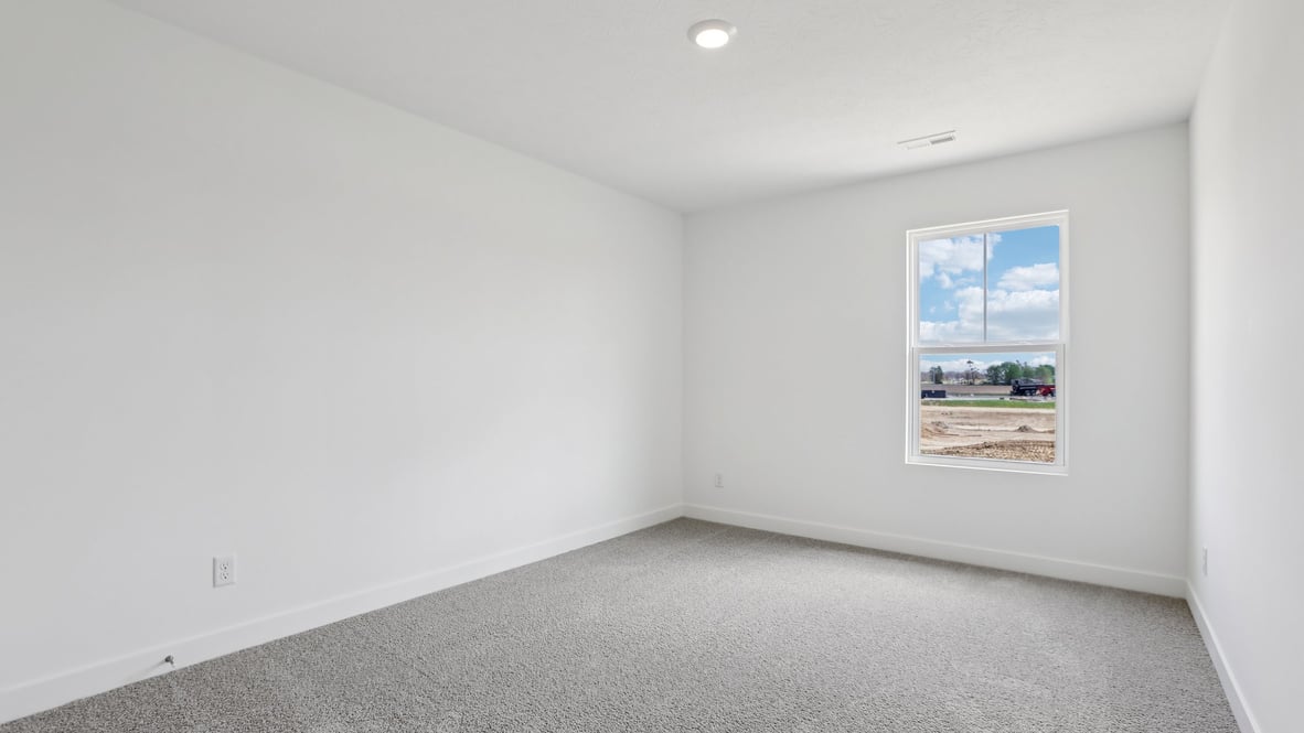 bedroom with large windows