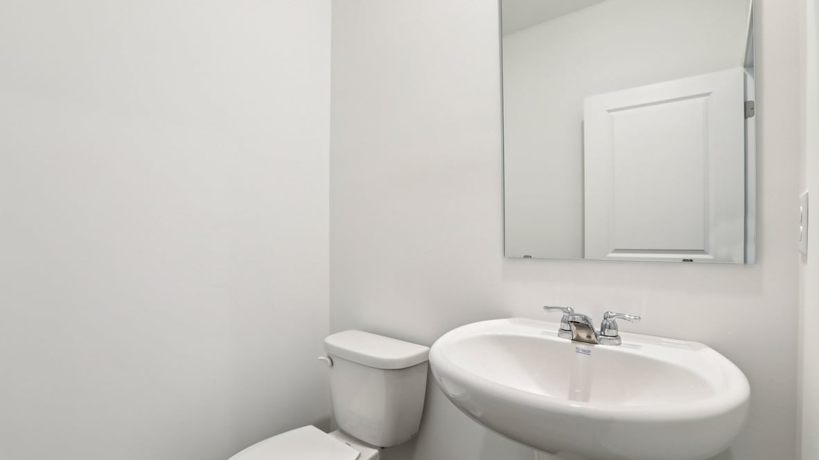 powder room on the main level