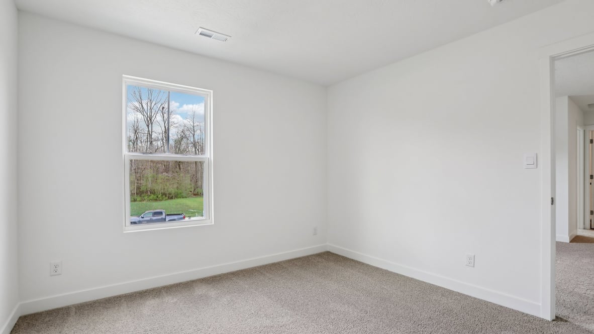 bedroom with spacious closet