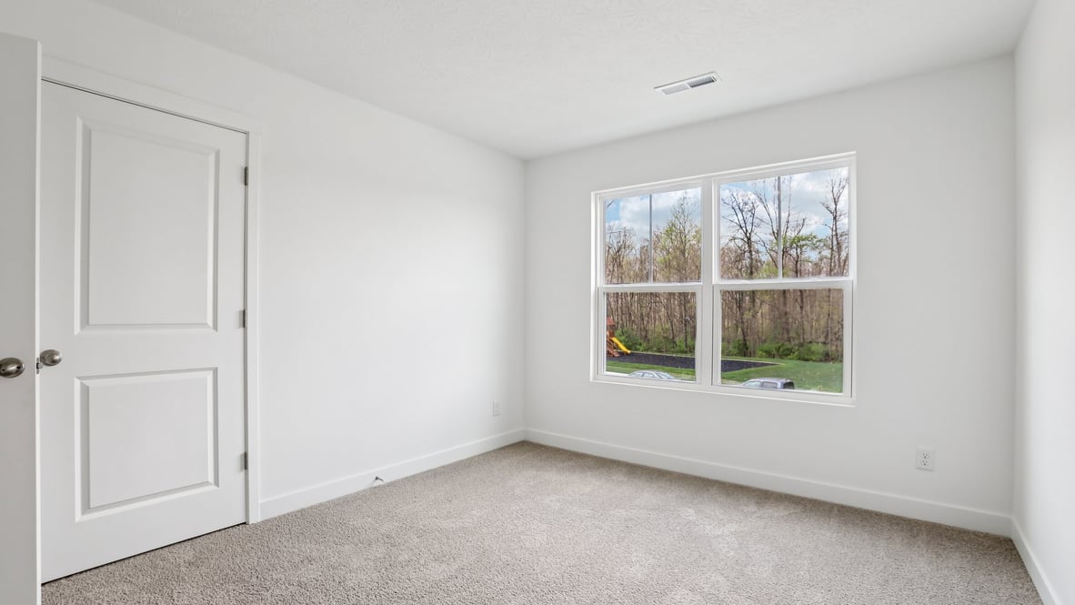 bedroom with spacious closet