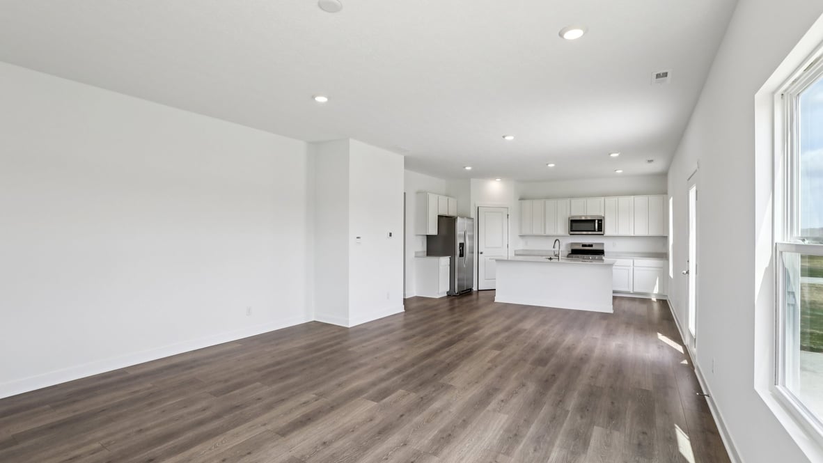 great room with open concept