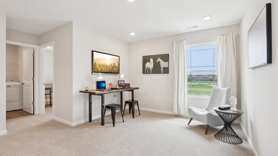 upper level loft space