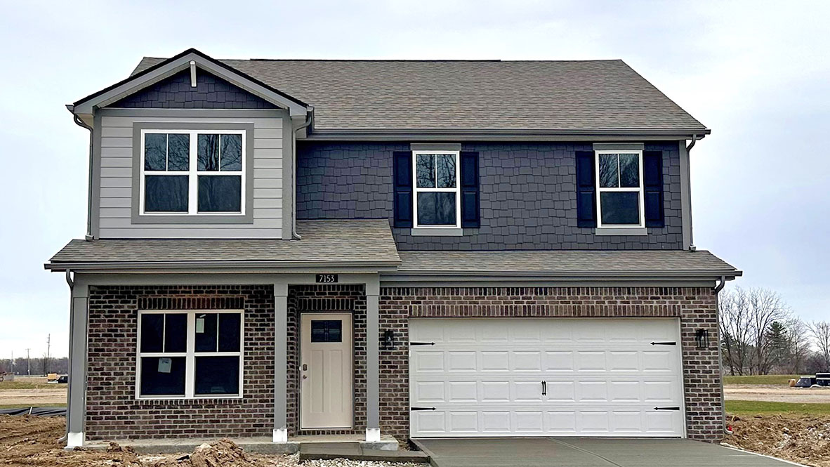 two-story home in bakers pointe