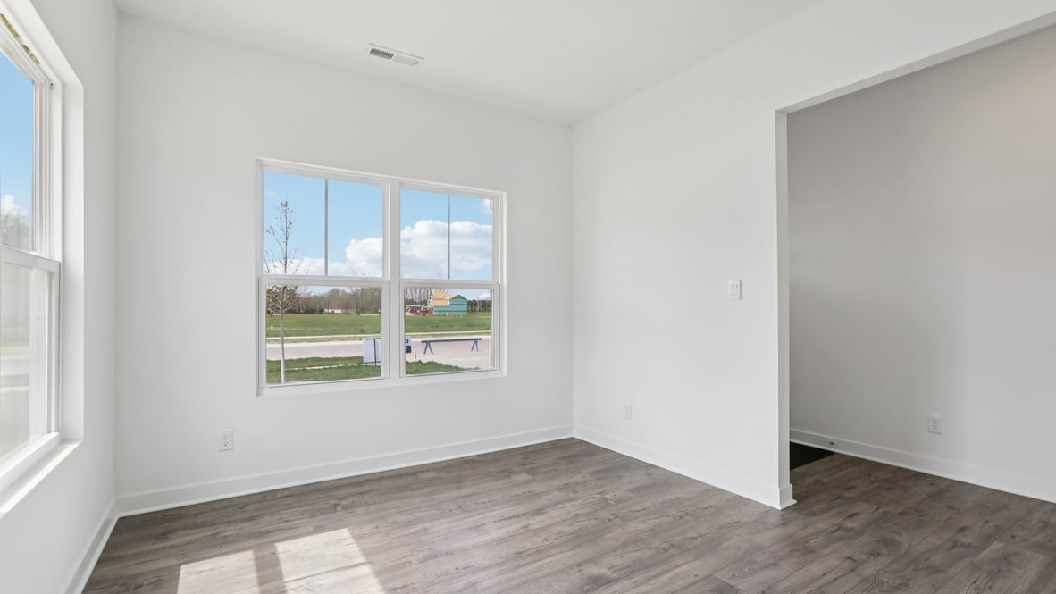 den adjacent to entry