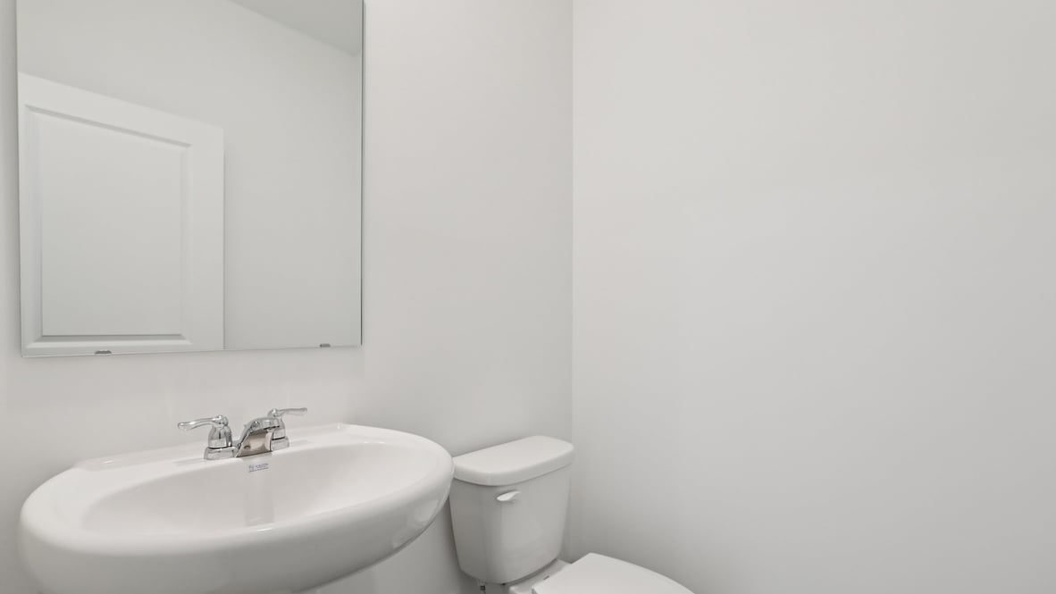 powder room on the main level