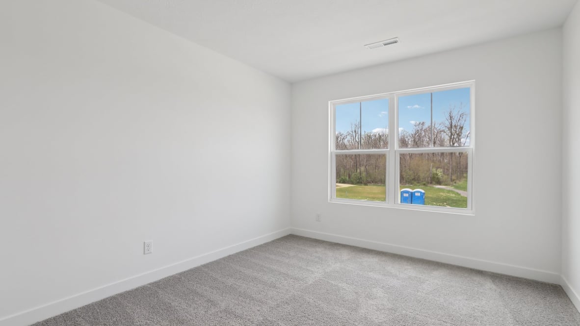 bedroom with large windows