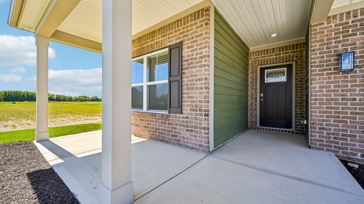 covered front patio