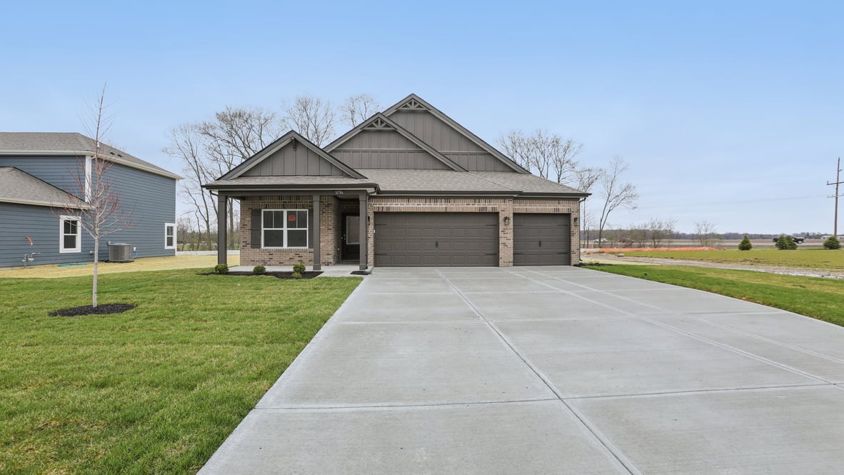front exterior view of the home