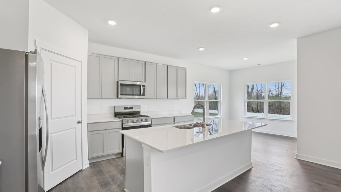 kitchen with stainless steel appliances