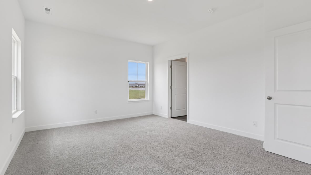 primary bedroom with ensuite