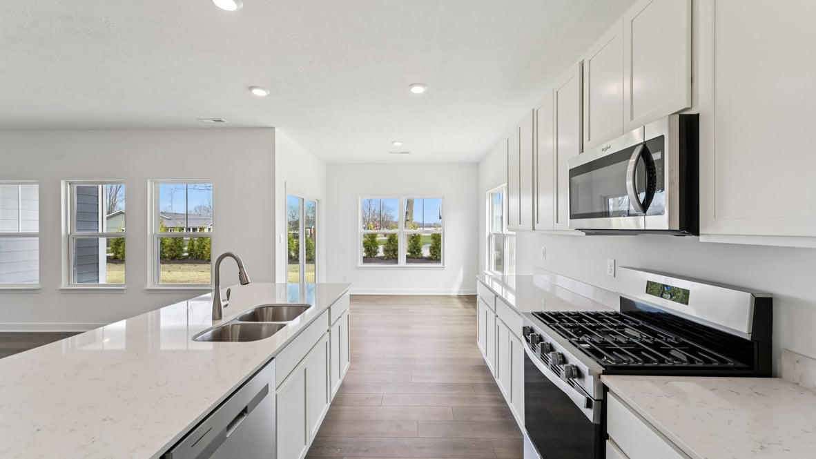 kitchen with stainless steel appliances