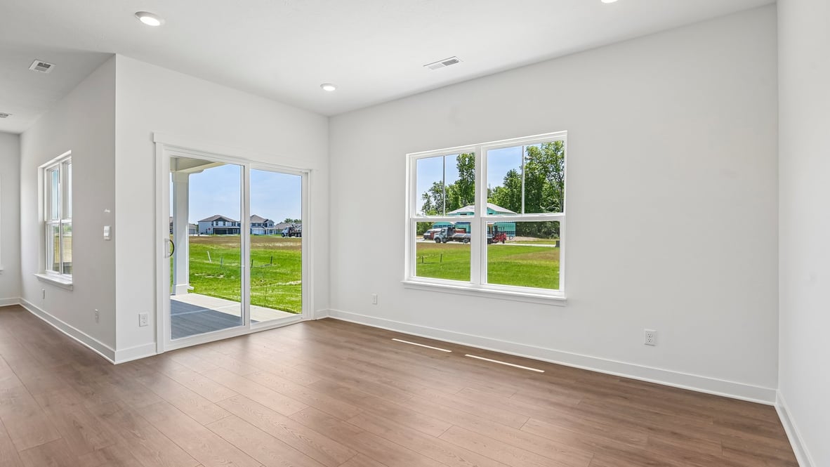 dining nook adjacent to kitchen