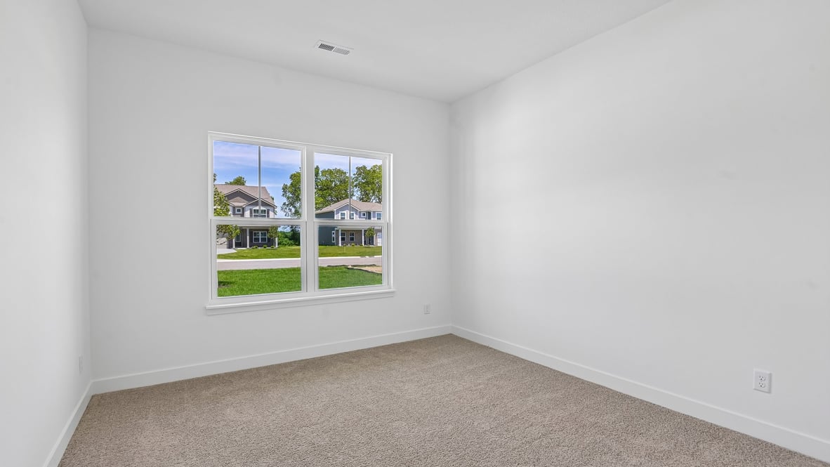 bedroom with large windows