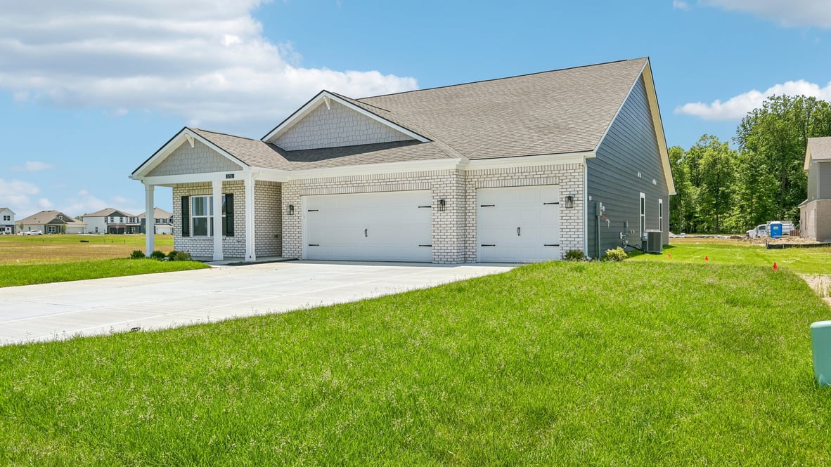 home with 3-car garage