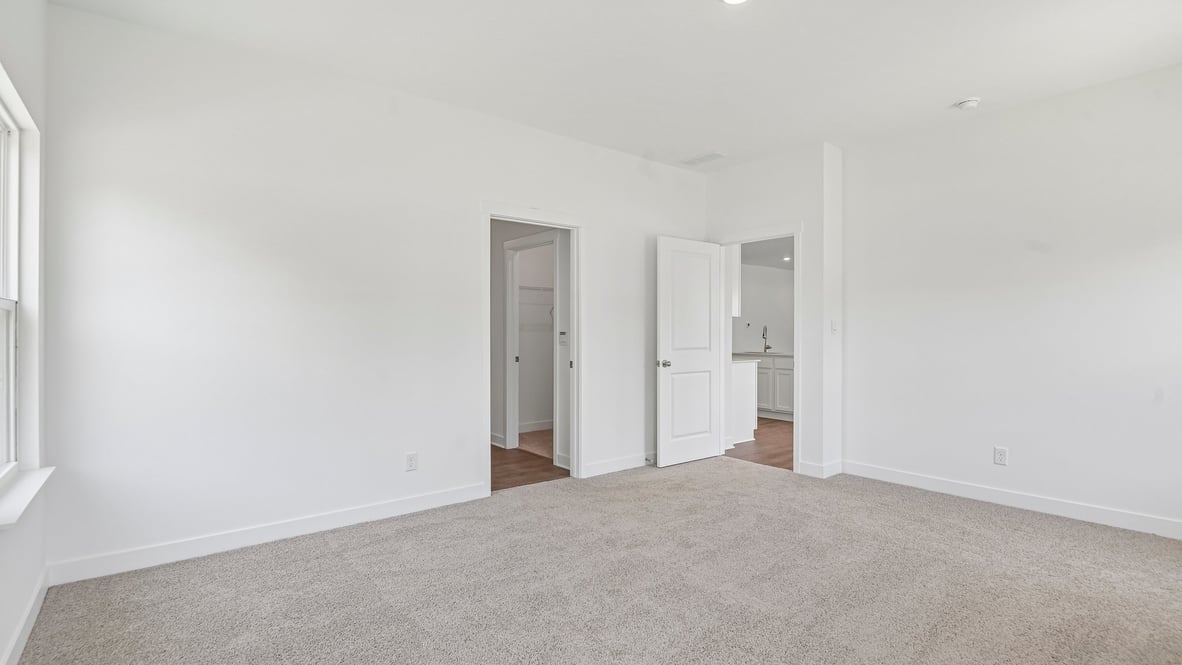 primary bedroom with ensuite