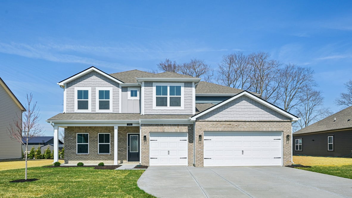 two-story home in bakers pointe