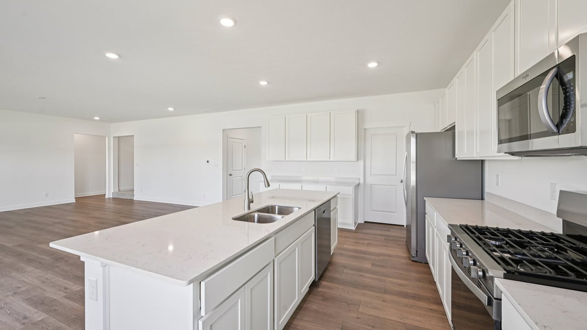 kitchen with stainless steel appliances