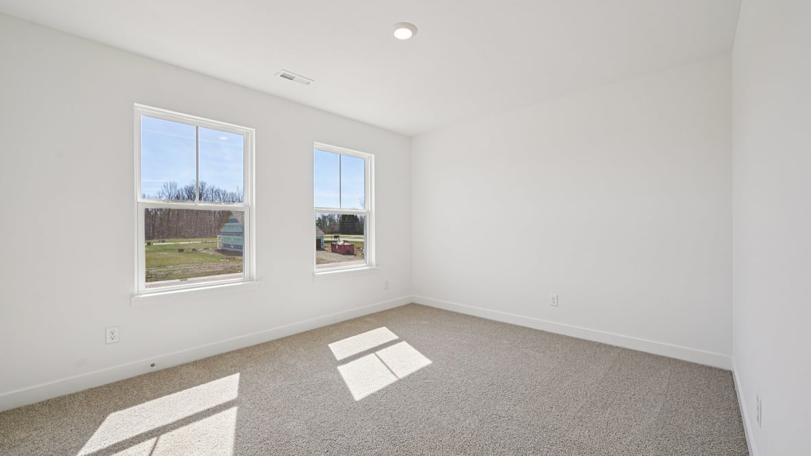 bedroom with large windows