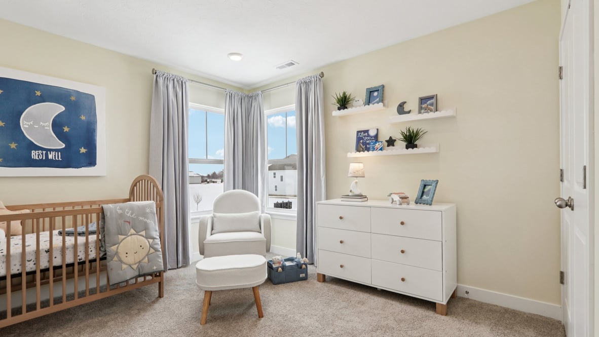bedroom with natural light
