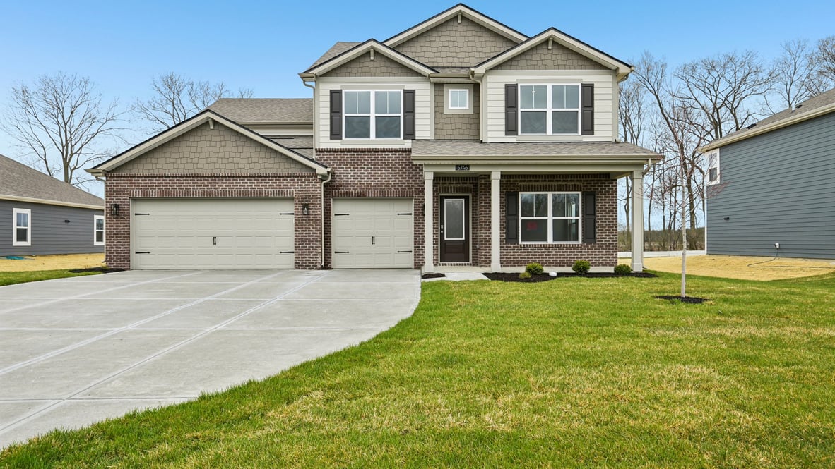 two-story home in bakers pointe