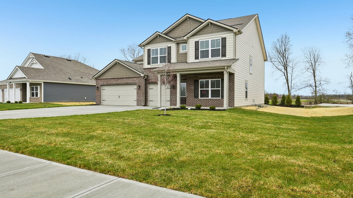 front exterior view of the home