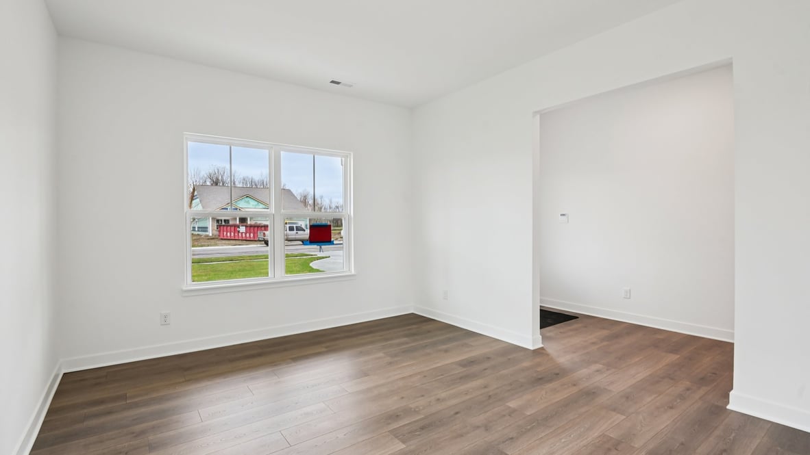 den adjacent to entry