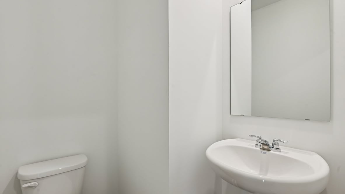 powder room on the main level