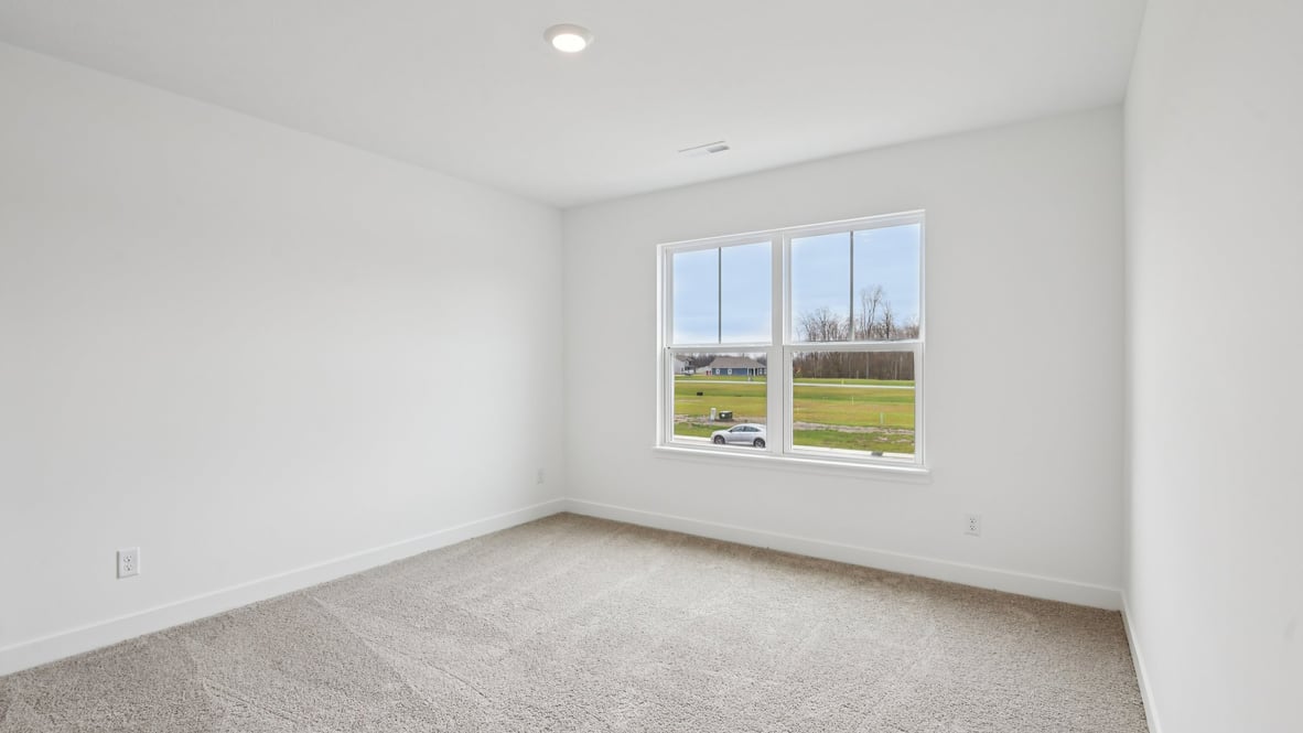 bedroom with large windows
