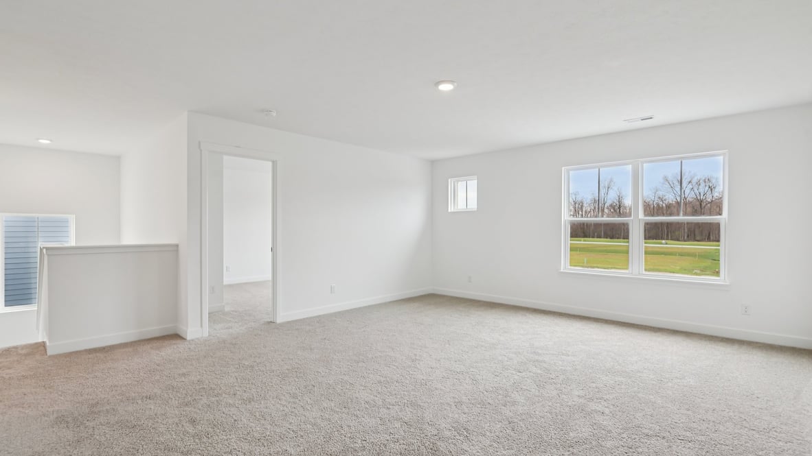 loft on the second floor