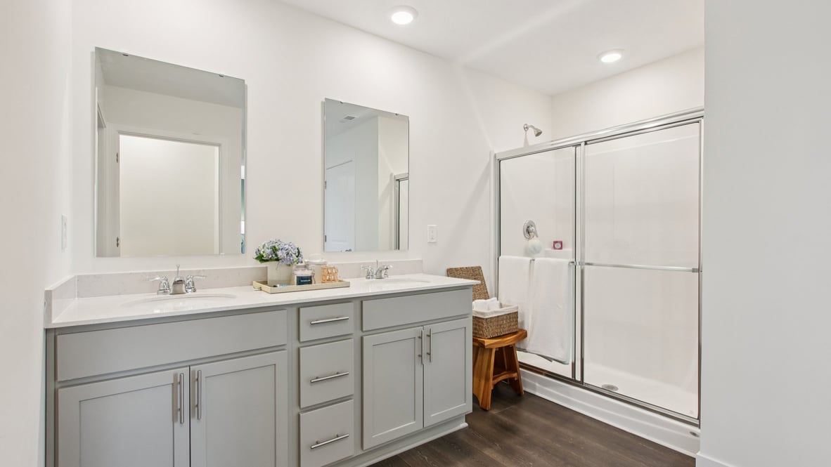 primary bathroom shower