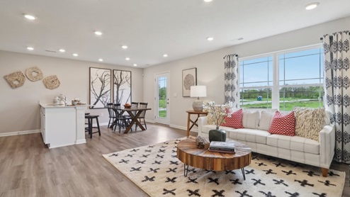 great room with lots of space for entertaining