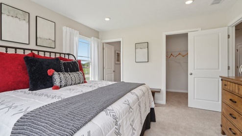 primary bedroom with ensuite