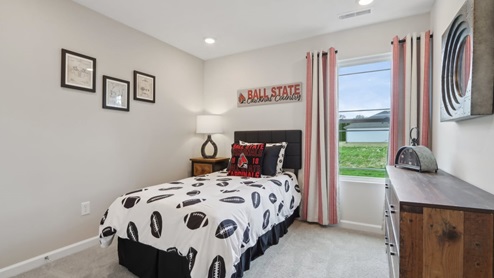 bedroom with natural light