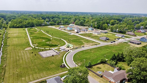 aerial view of storer estates
