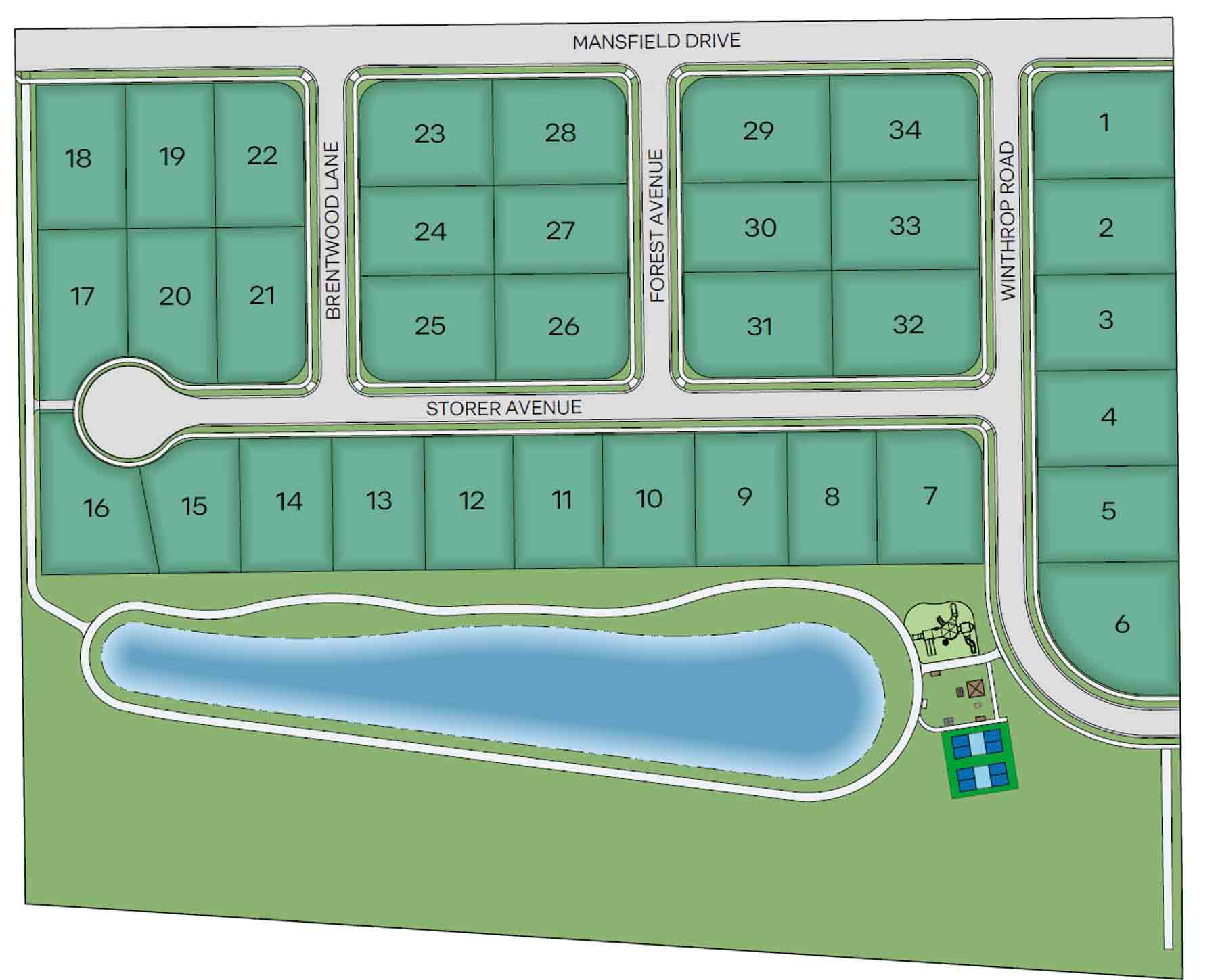 Static Lot Map