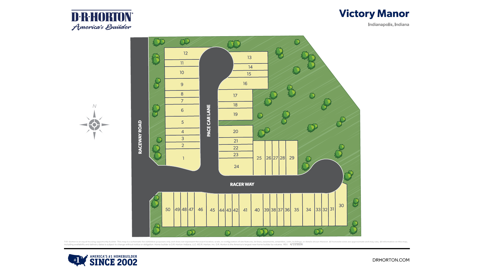 Static Lot Map