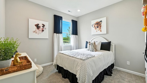 bedroom with natural light