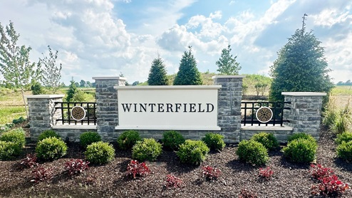 Winterfield community entrance