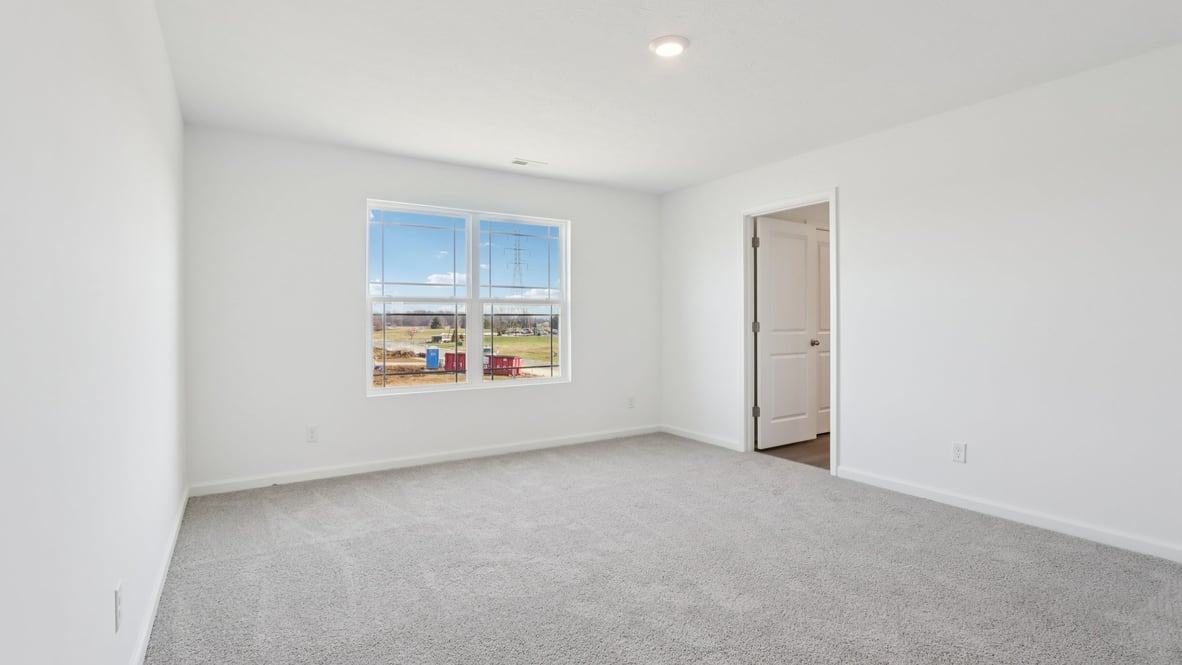 upstairs primary spacious room