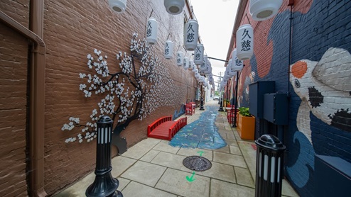 downtown mural