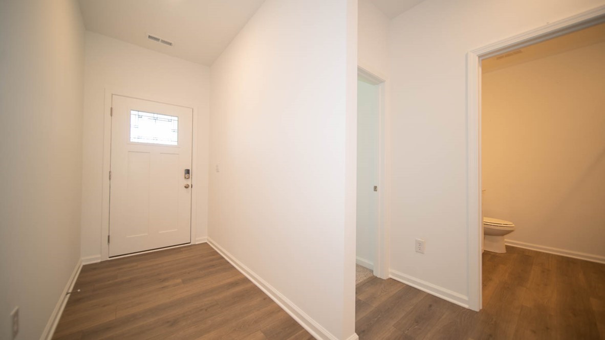 interior entry into the home