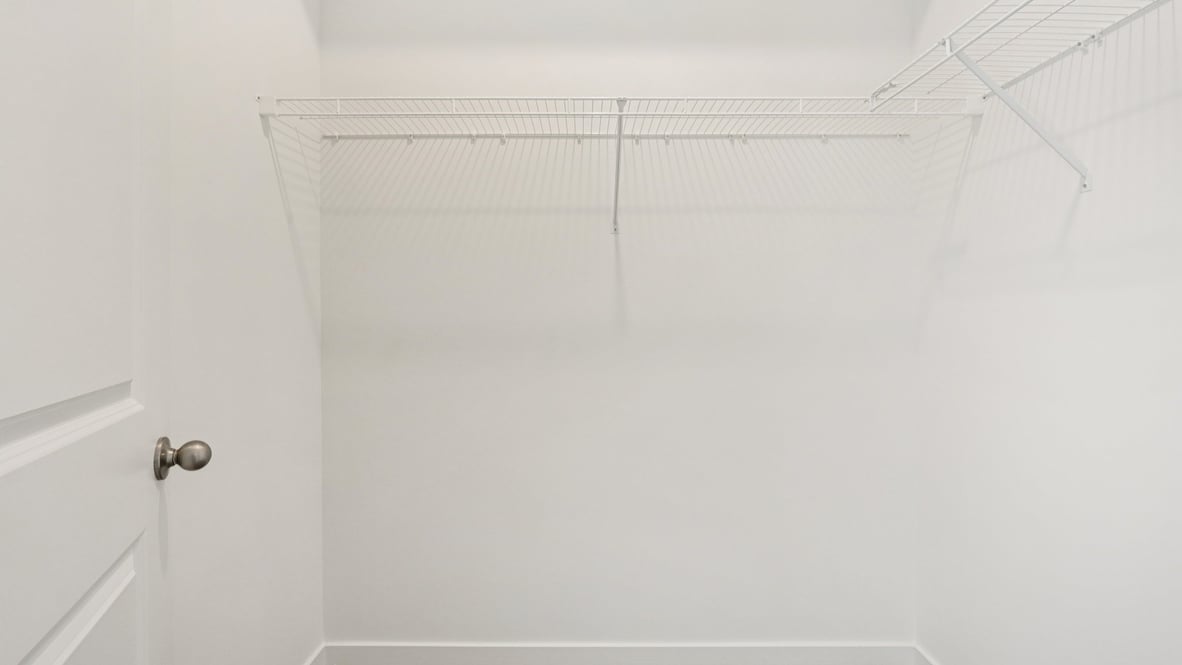 walk in primary closet