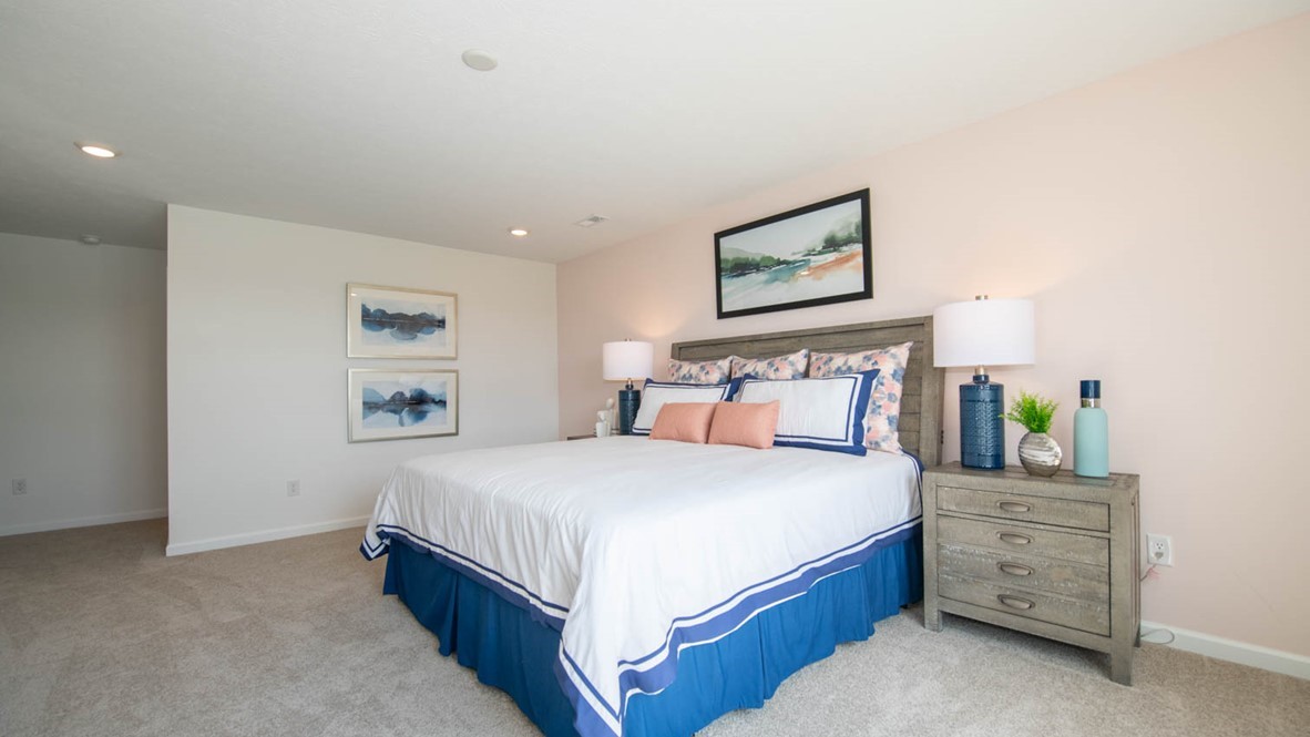 primary bedroom with ensuite