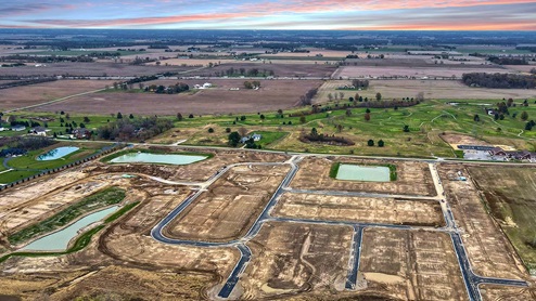 aerial view of Winterfield