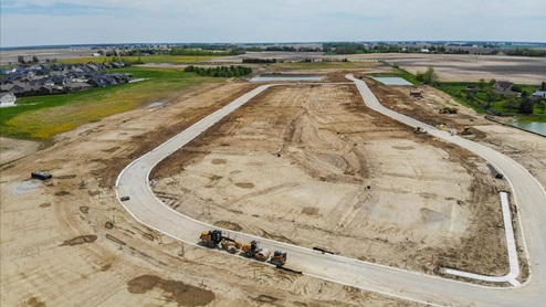 aerial view of Angilee Gardens