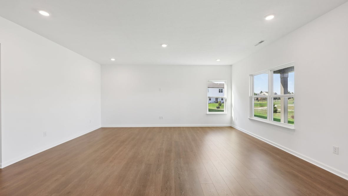 great room with lots of space for entertaining